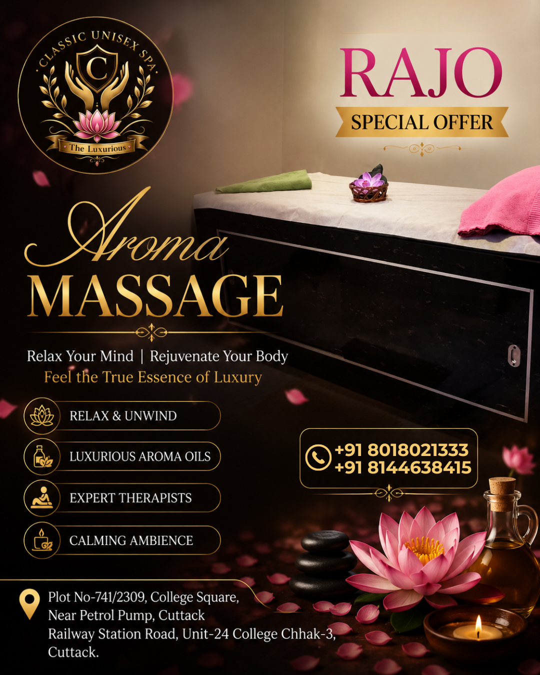 Aroma massage