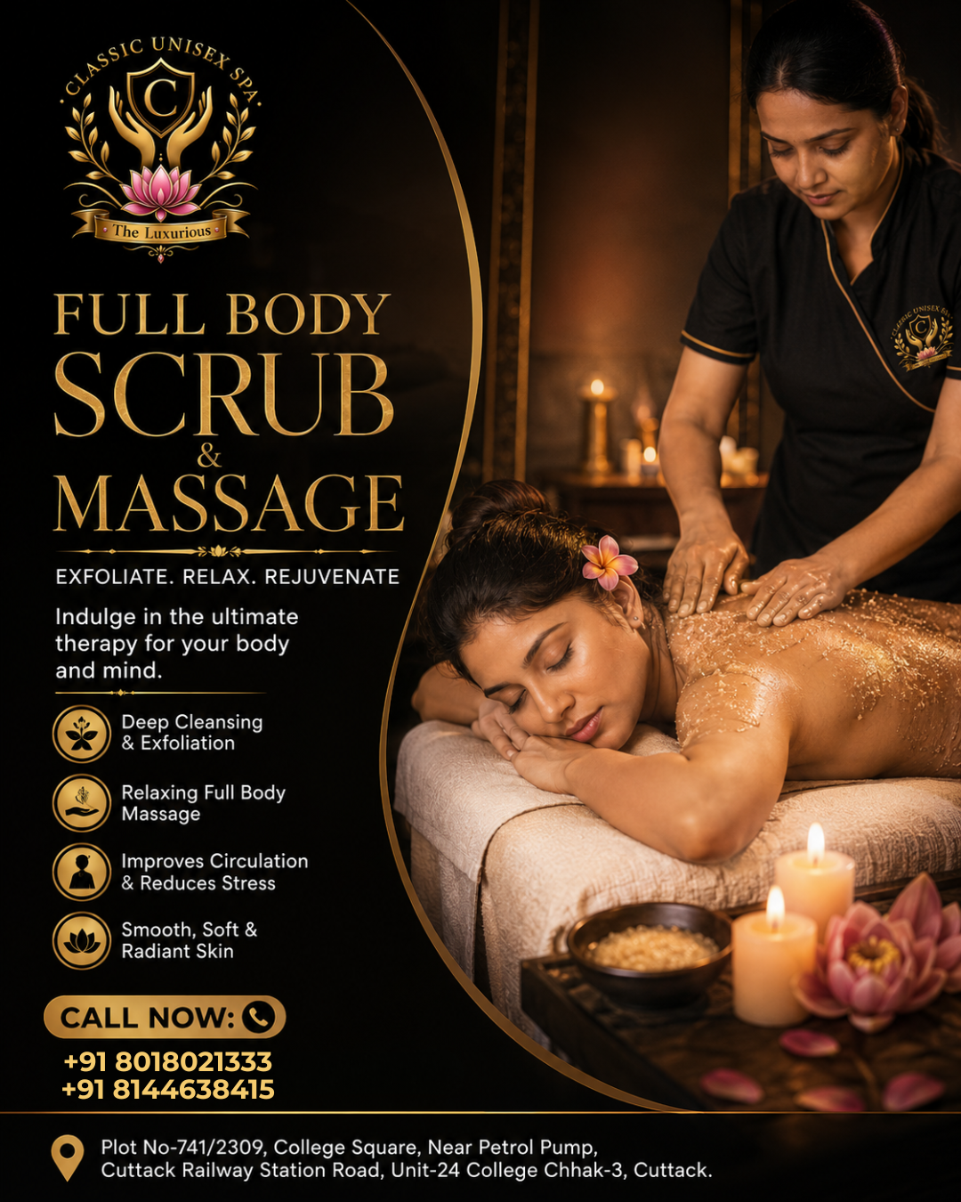 full body scrub